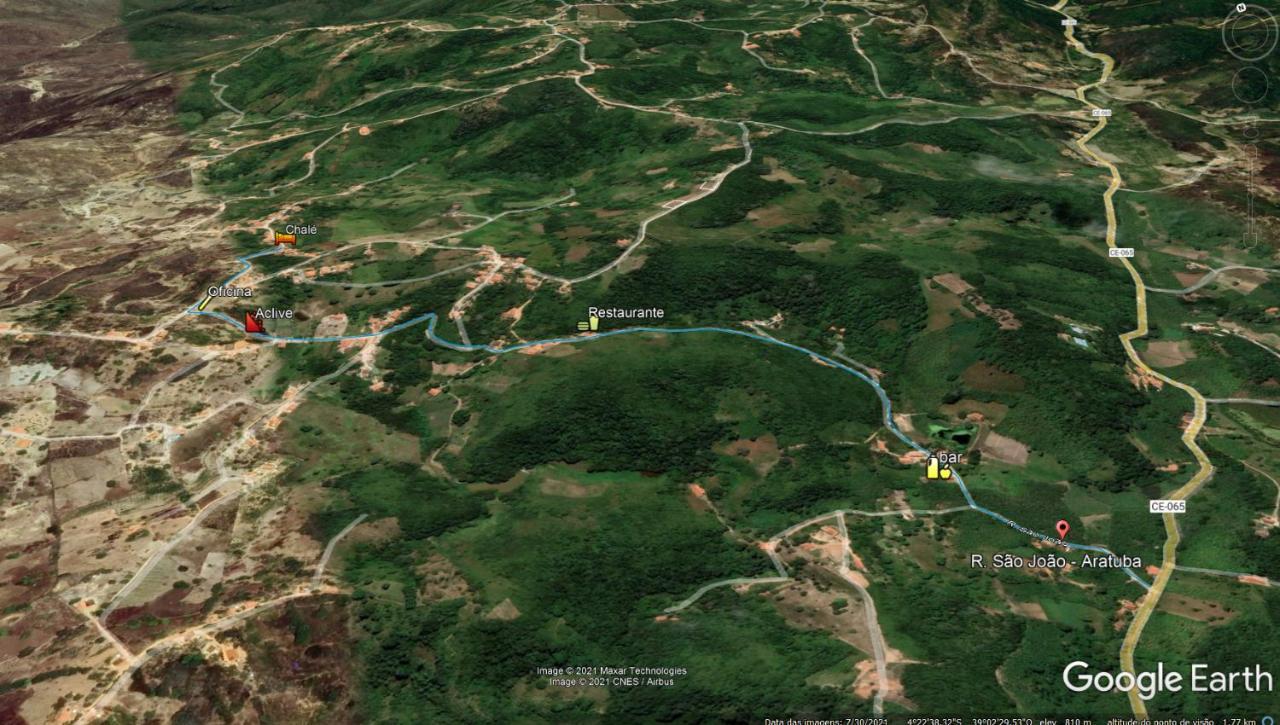 Chale Sitio Miranda Sra Solange Villa Aratuba Dış mekan fotoğraf
